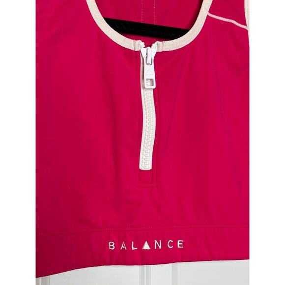 Balance Athletica Isotope Bra Pinkish Red Size Small / Medium - Picture 5 of 7